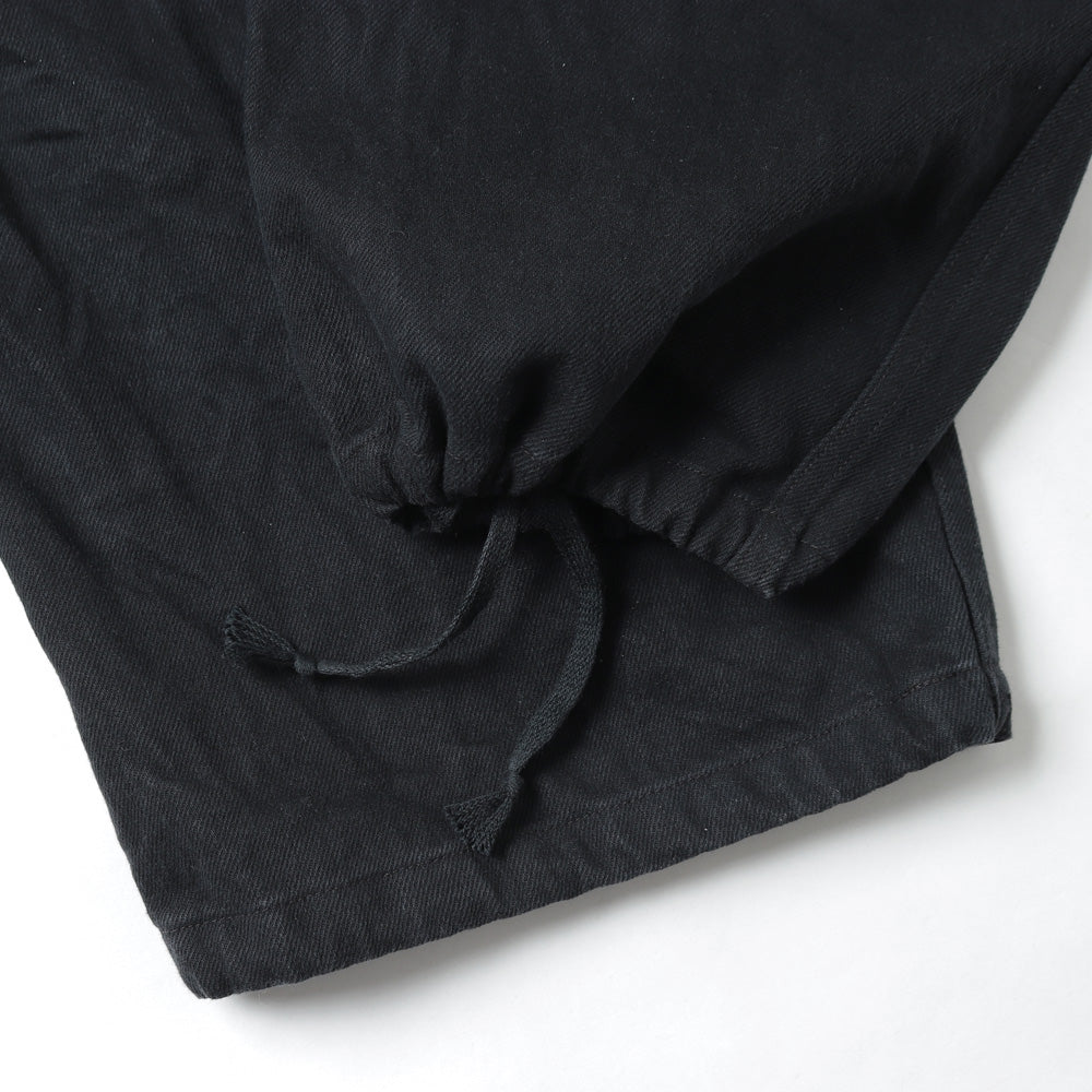 COMOLI Black Drill 6P Pants