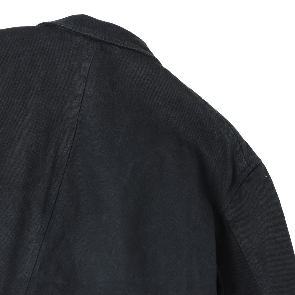 COMOLI Black Drill Jacket