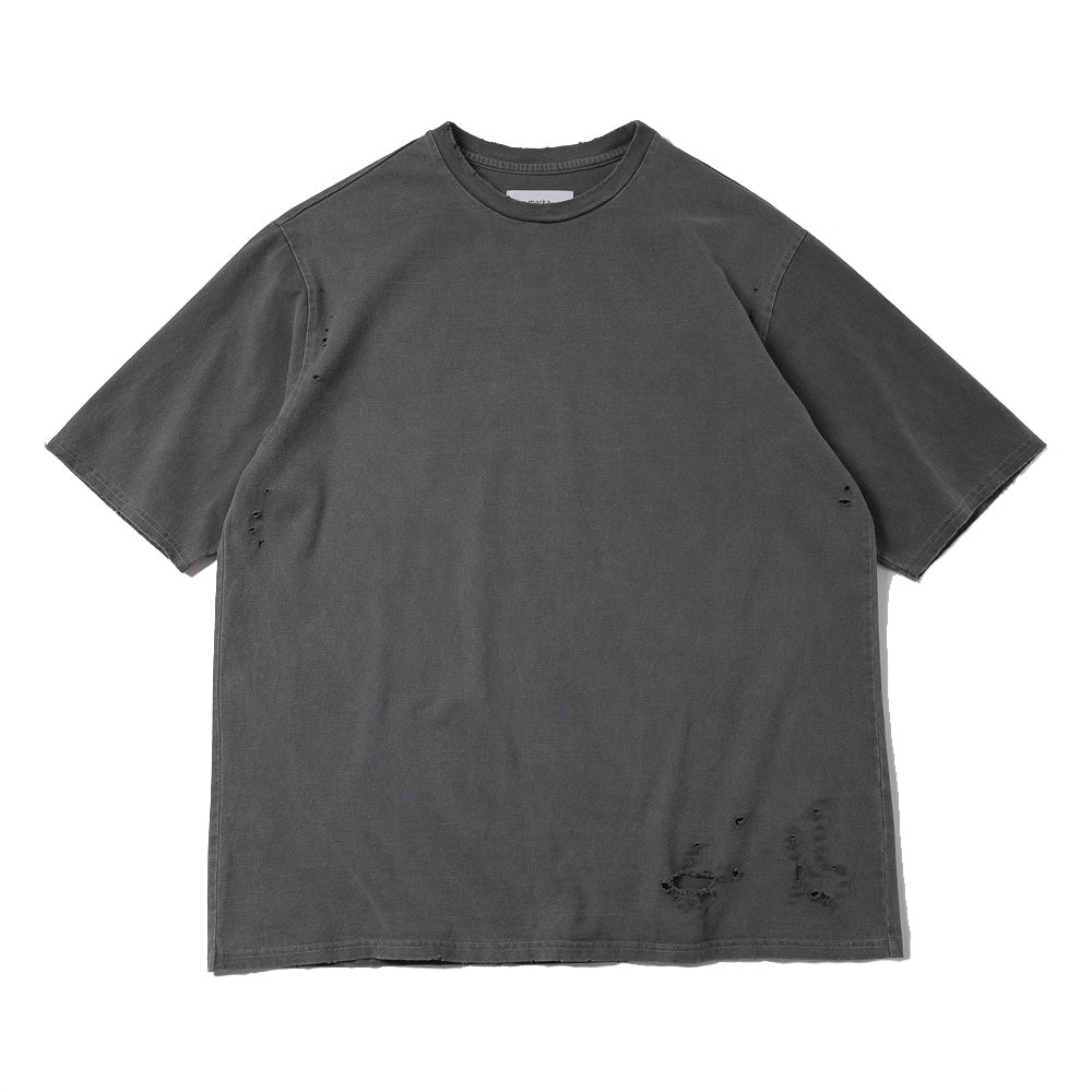 marka CREW NECK DAMADED TEE ORGANIC COTTON