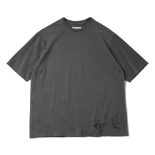 marka CREW NECK DAMADED TEE ORGANIC COTTON