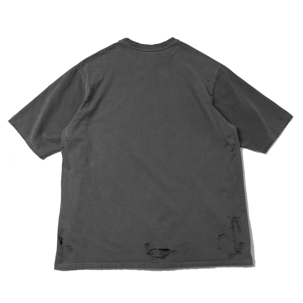 marka CREW NECK DAMADED TEE ORGANIC COTTON