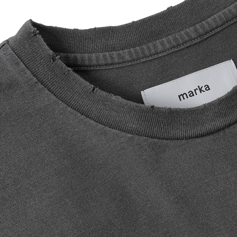 marka CREW NECK DAMADED TEE ORGANIC COTTON