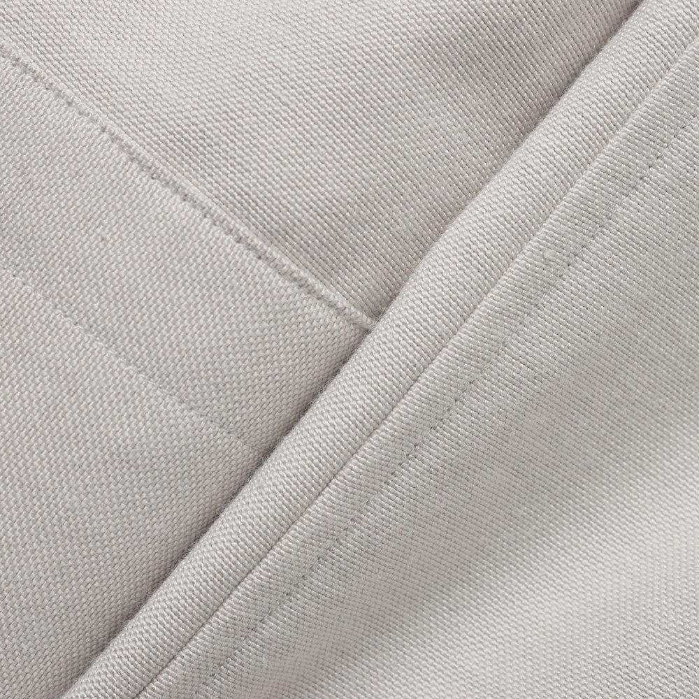 A.PRESSE Silk Cotton Oxford Regular Collar Shirt