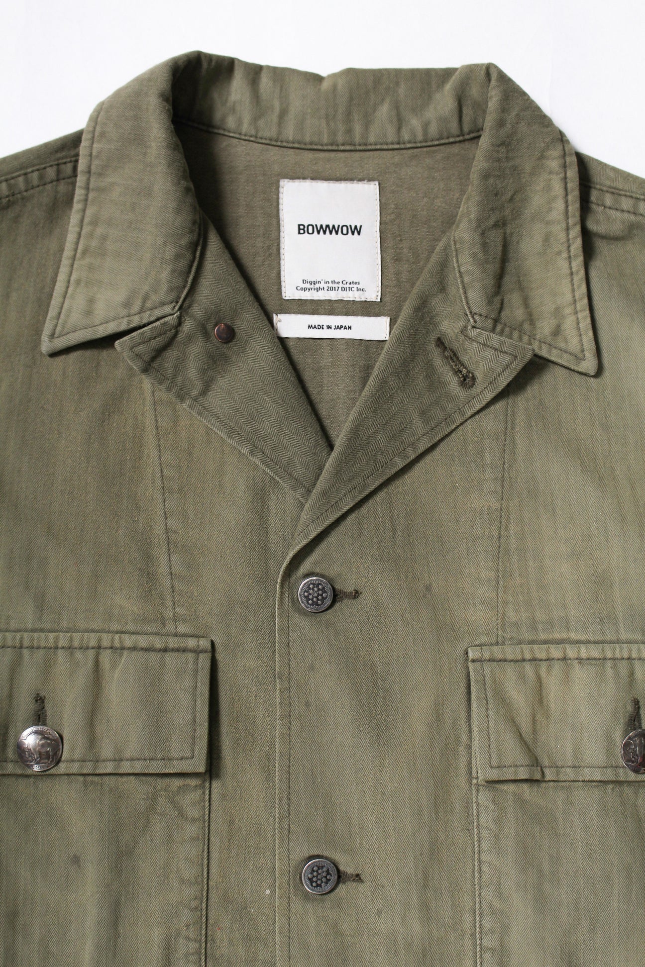 BOW WOW JOHN PEACE M42 HBT JACKET