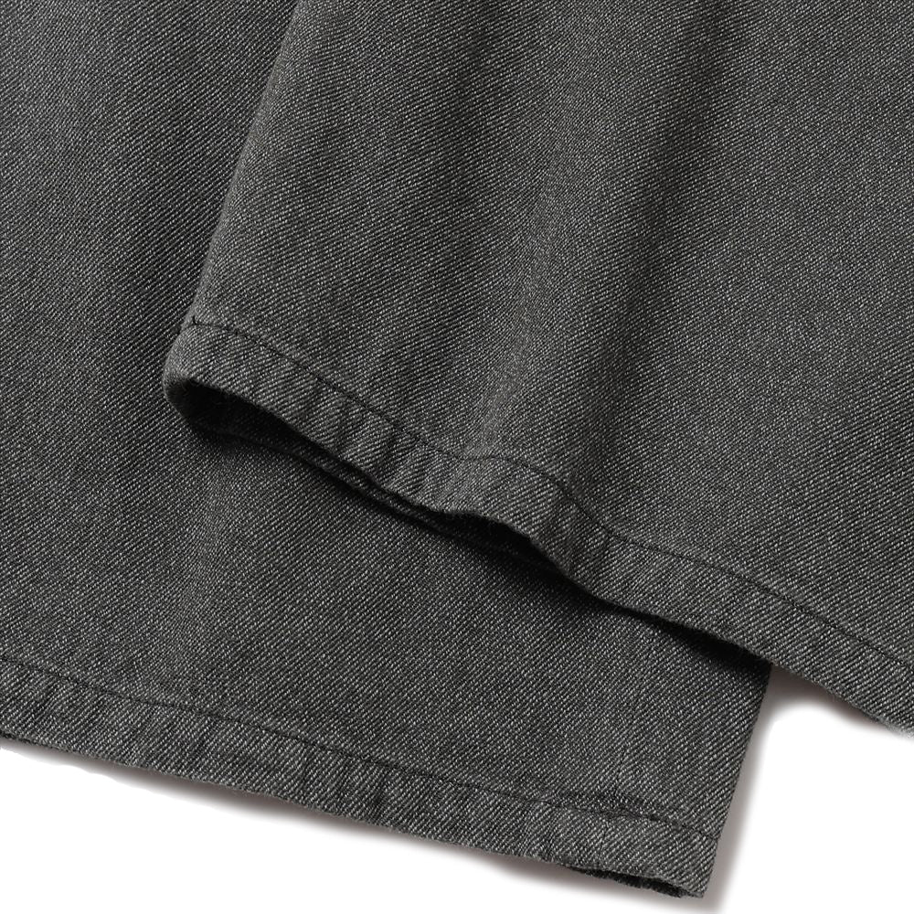 A.PRESSE Vintage Black Chambray Work Pants