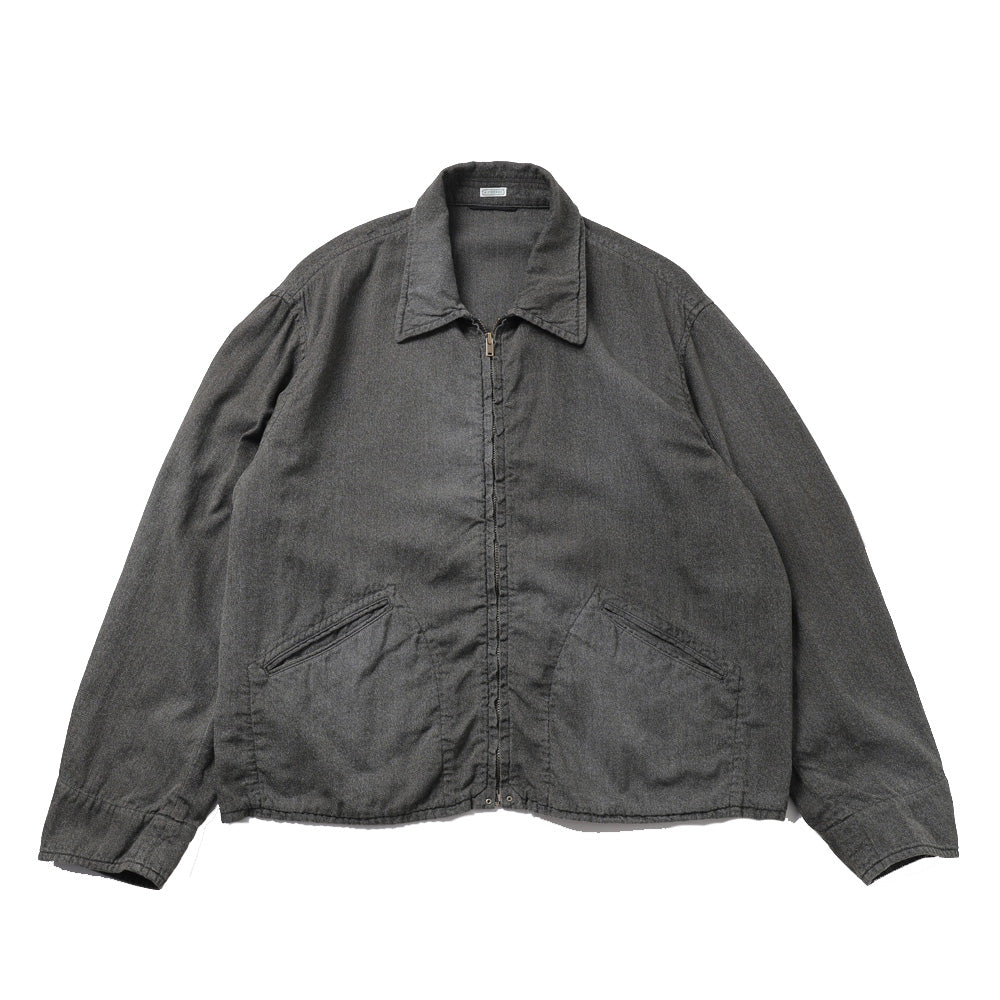 A.PRESSE Vintage Black Chambray Sports Jacket