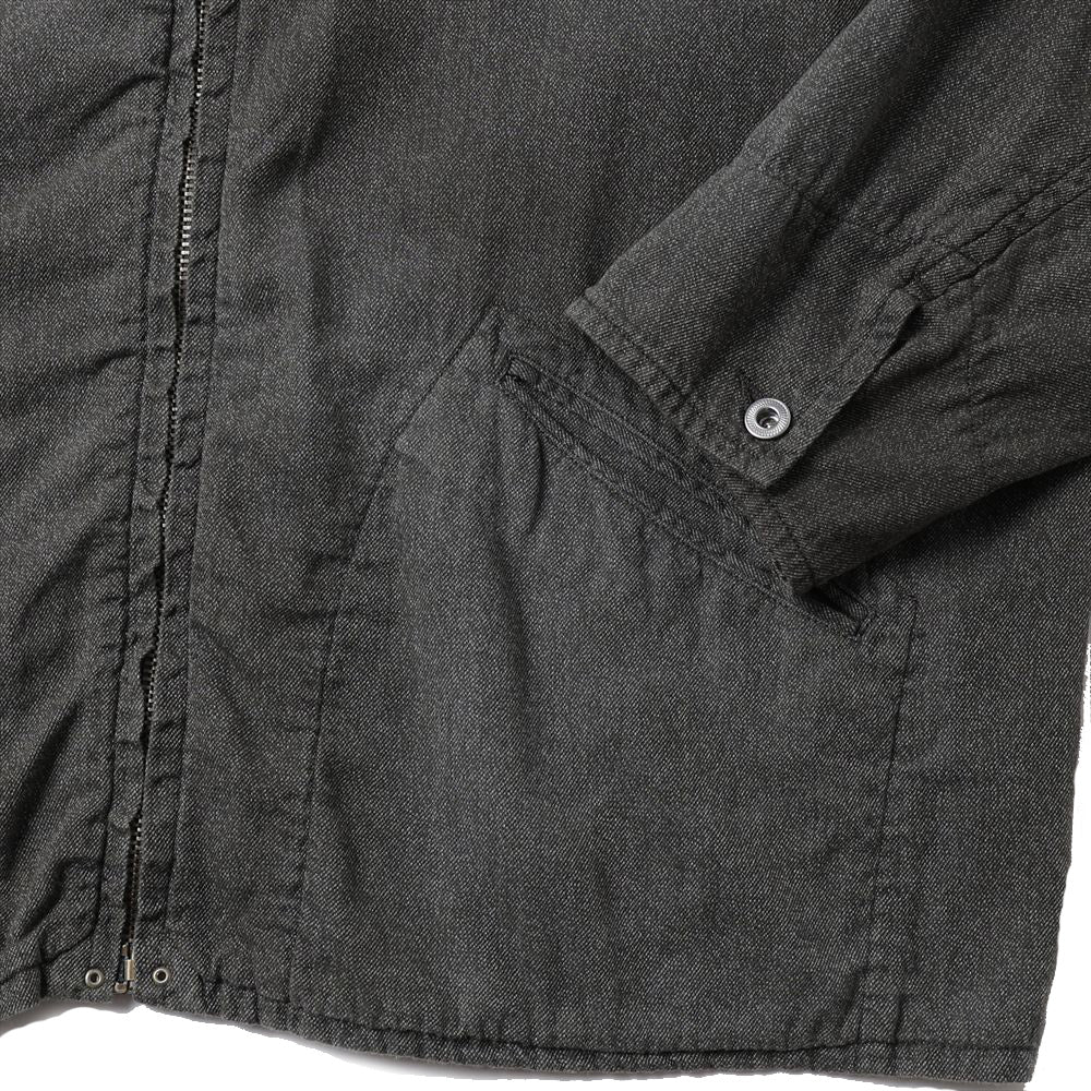 A.PRESSE Vintage Black Chambray Sports Jacket