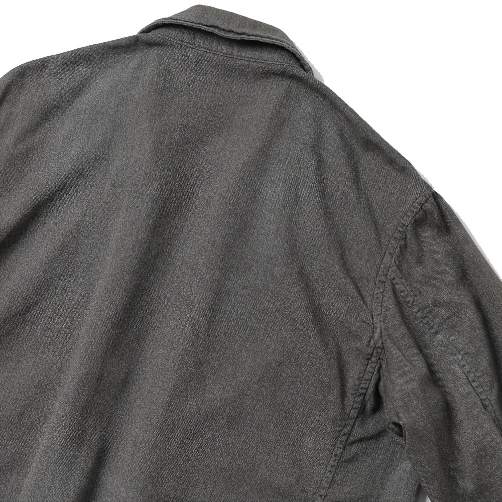 A.PRESSE Vintage Black Chambray Sports Jacket