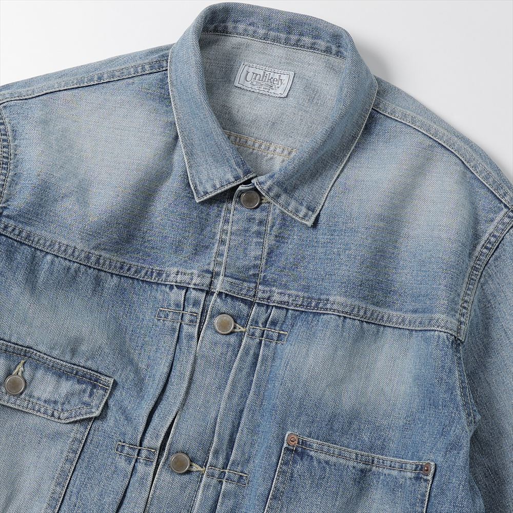 Unlikely Time Travel Trucker Jacket 1977Wash