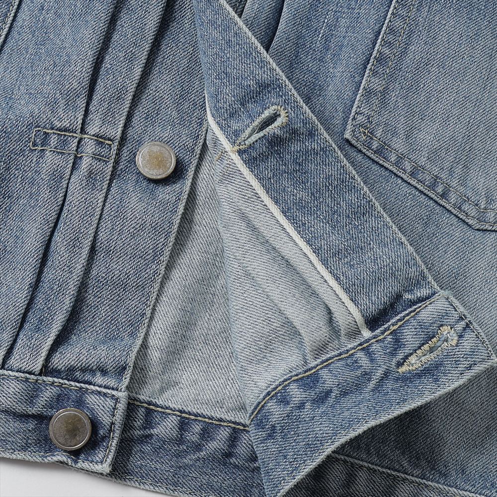 Unlikely Time Travel Trucker Jacket 1977Wash