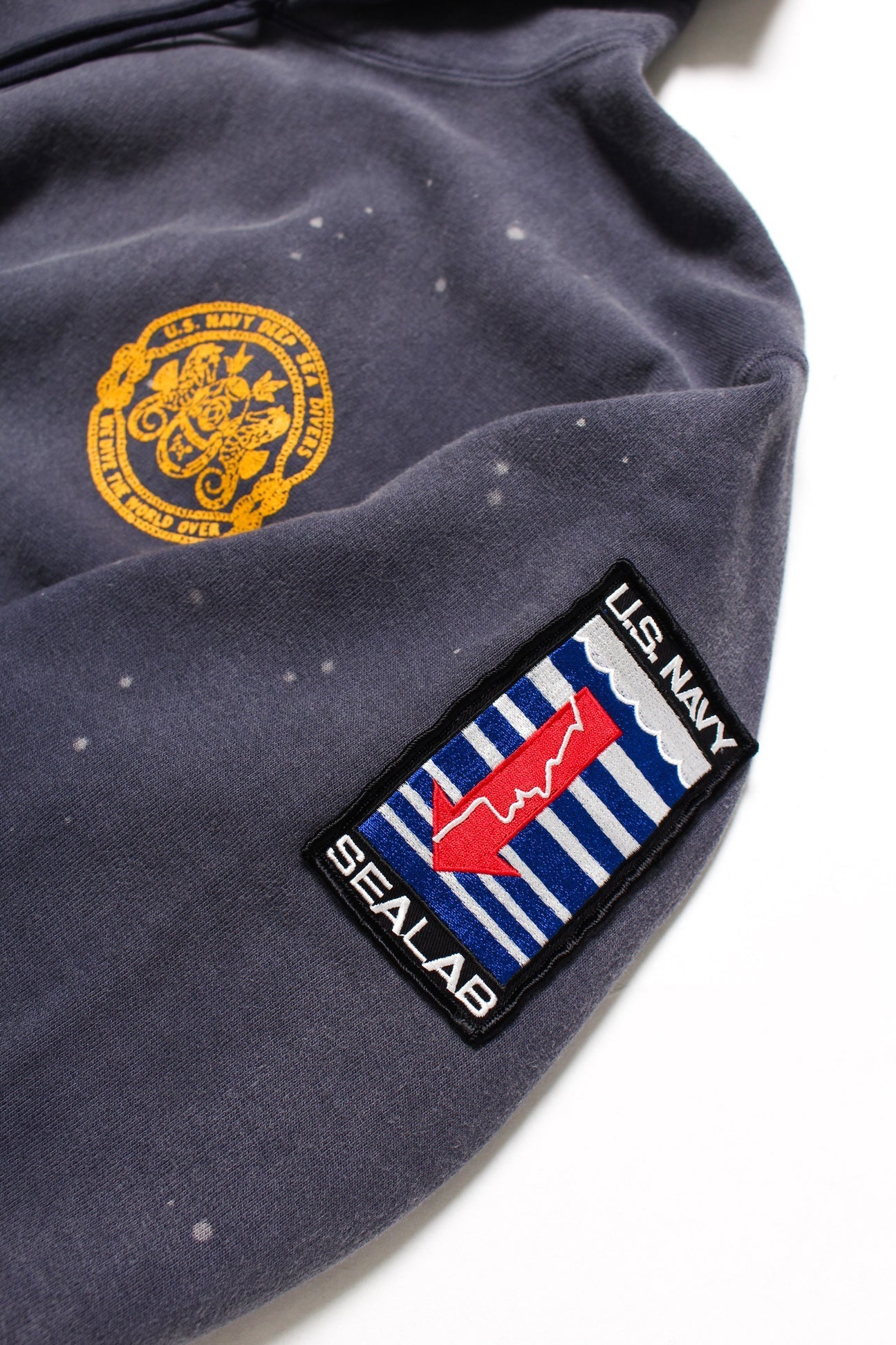 BOW WOW US NAVY SEALAB HOODIE AGING