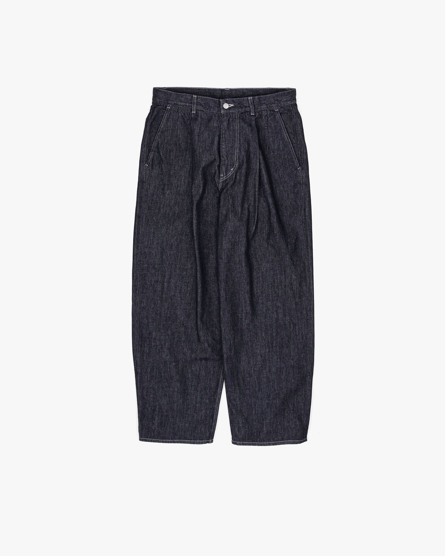 Graphpaper Colorfast Denim Two Tuck Pants