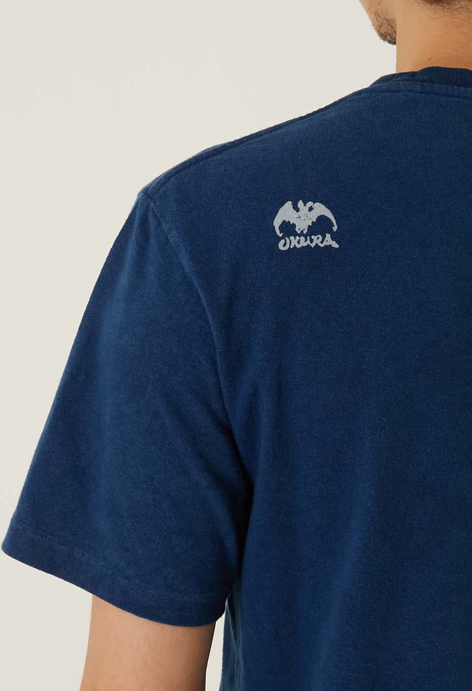 BLUE BLUE JAPAN Genki bassen Indigo T-shirts