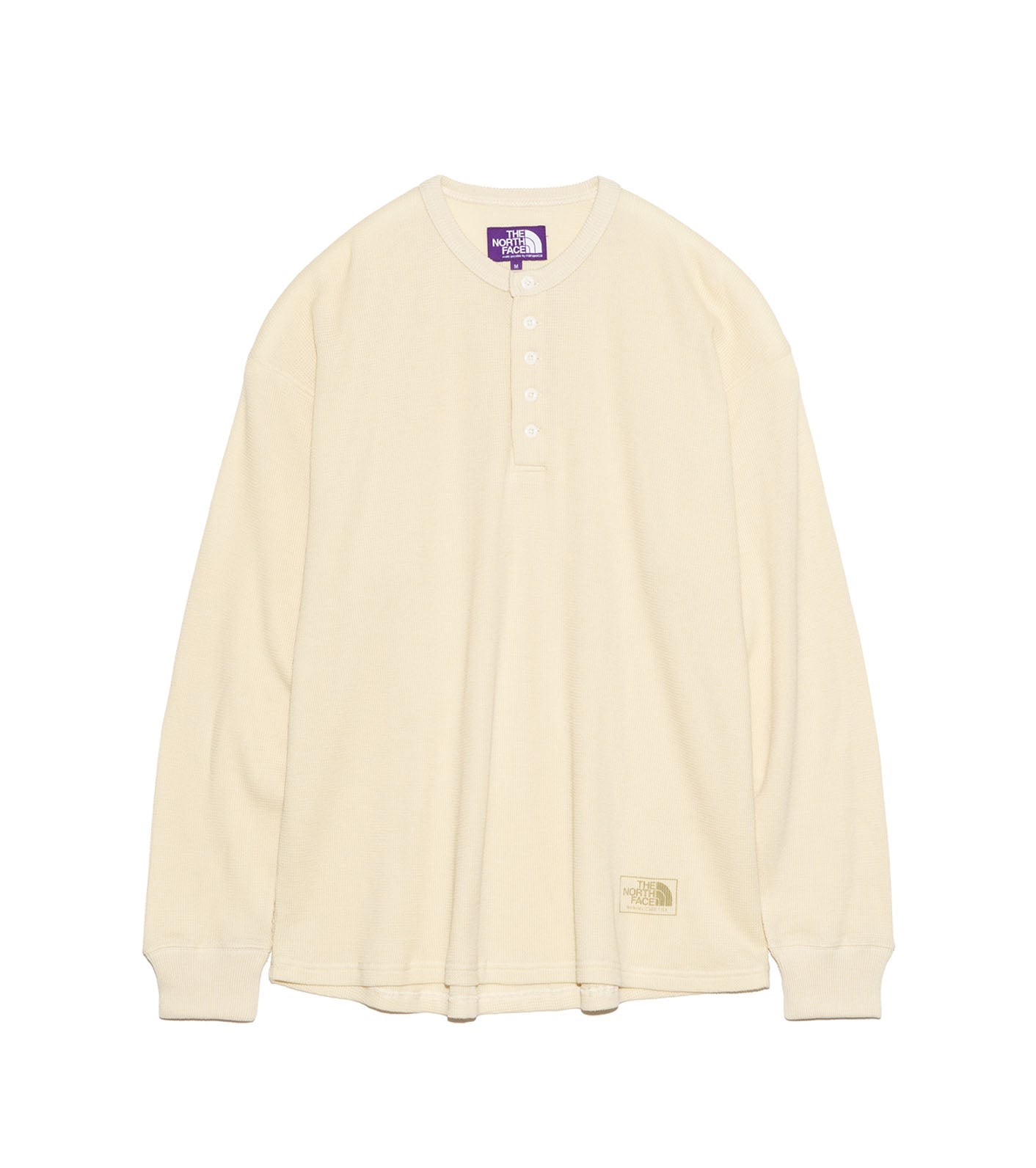 THE NORTH FACE PURPLE LABEL Field Long Sleeve Henley Neck Graphic Tee