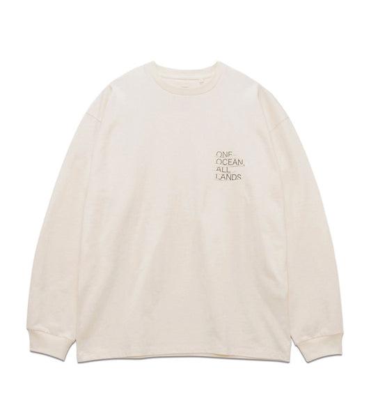 nanamica OOAL Graphic L/S Tee