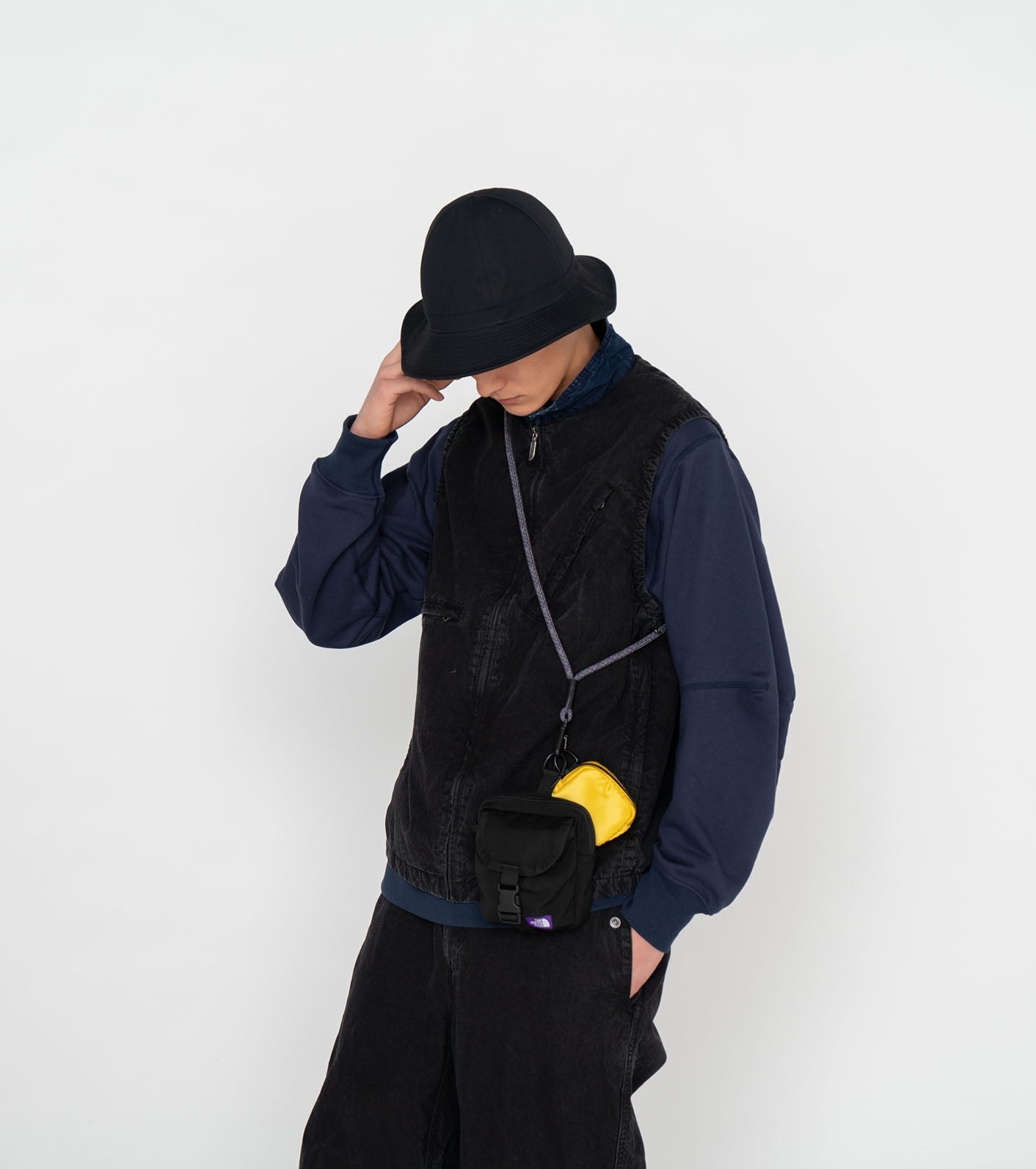 THE NORTH FACE PURPLE LABEL Indigo Stroll Field Vest