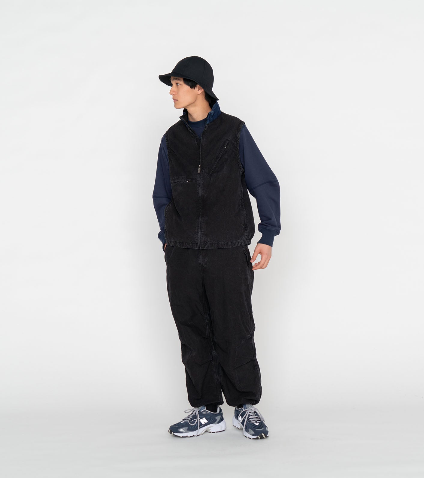 THE NORTH FACE PURPLE LABEL Indigo Stroll Field Vest