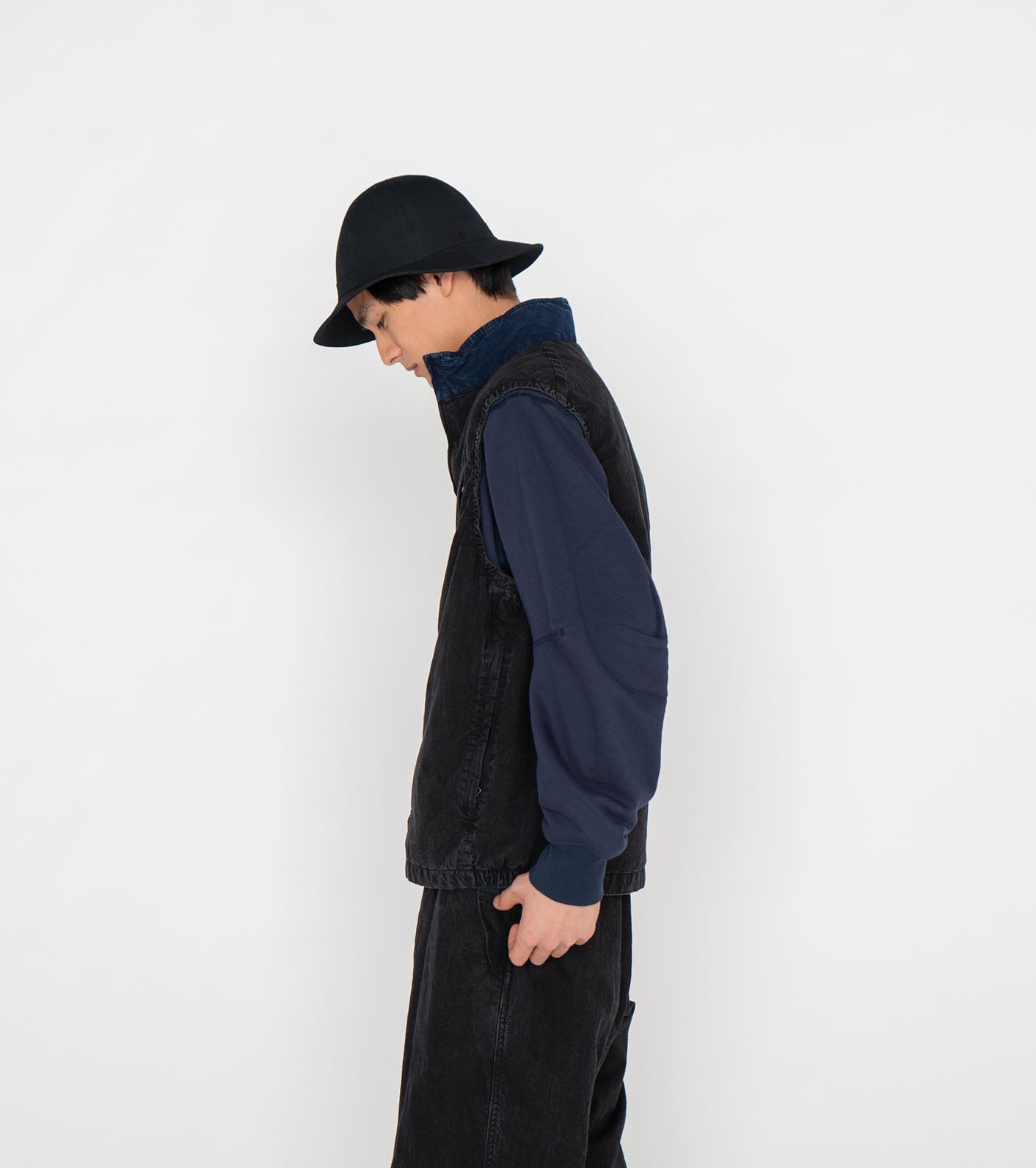 THE NORTH FACE PURPLE LABEL Indigo Stroll Field Vest