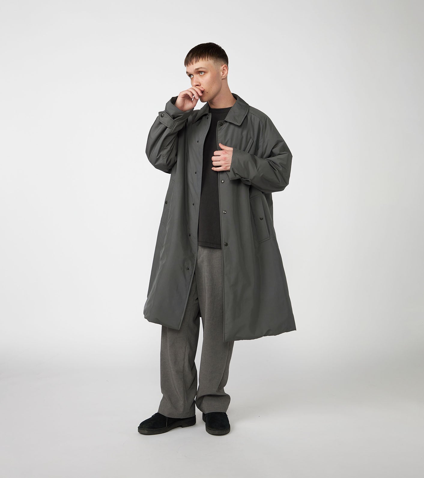 THE NORTH FACE PURPLE LABEL Insulation Soutien Collar Coat