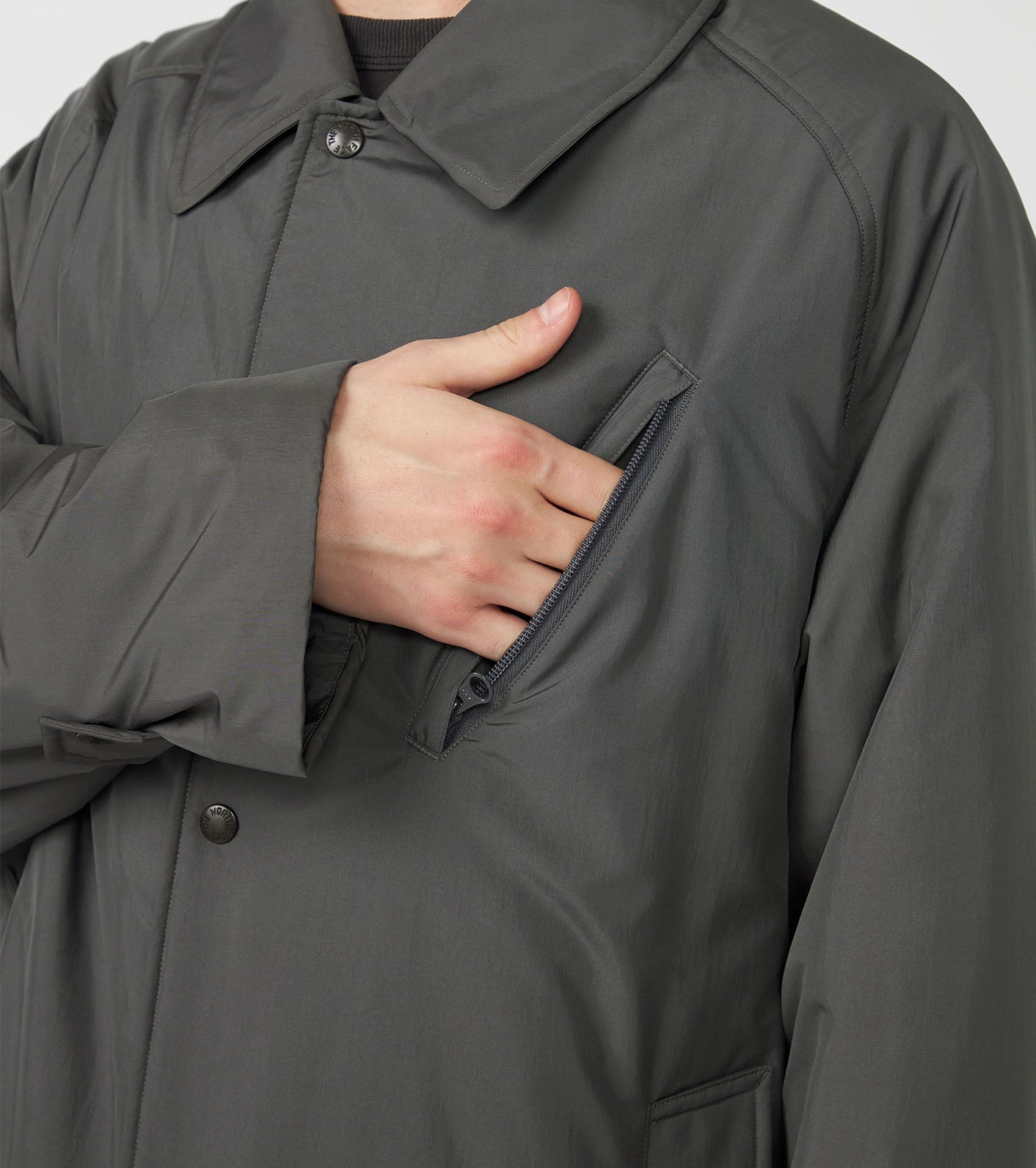 THE NORTH FACE PURPLE LABEL Insulation Soutien Collar Coat