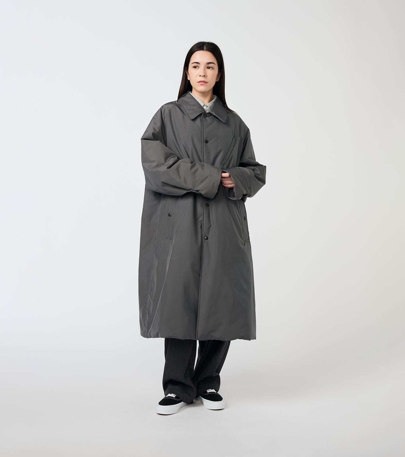 THE NORTH FACE PURPLE LABEL Insulation Soutien Collar Coat