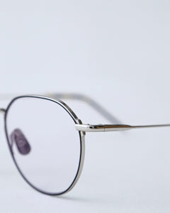 YELLOWS PLUS JIM EYEWEAR Silver Black