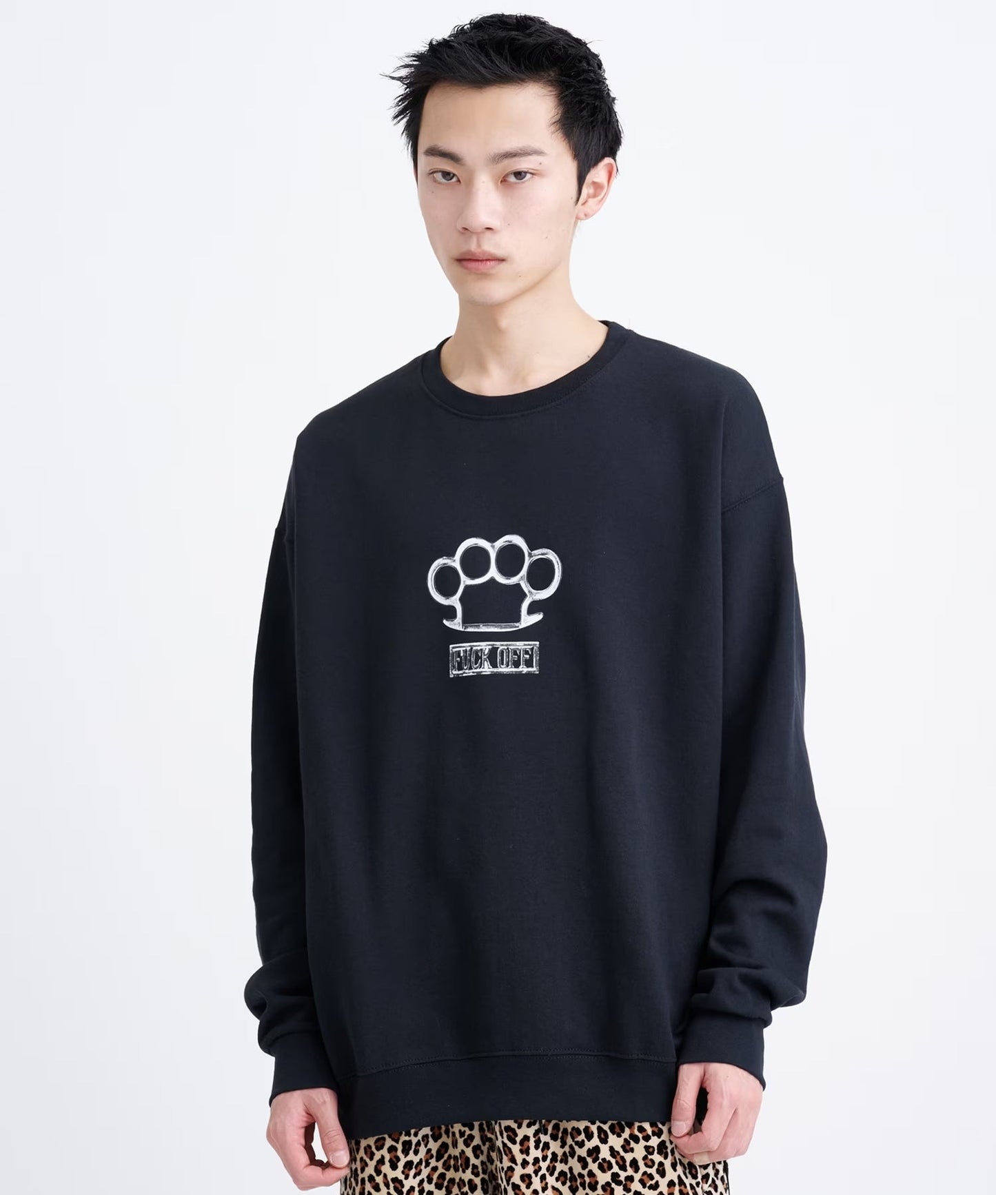 WACKO MARIA JOHNNY CREW NECK SWEAT SHIRT