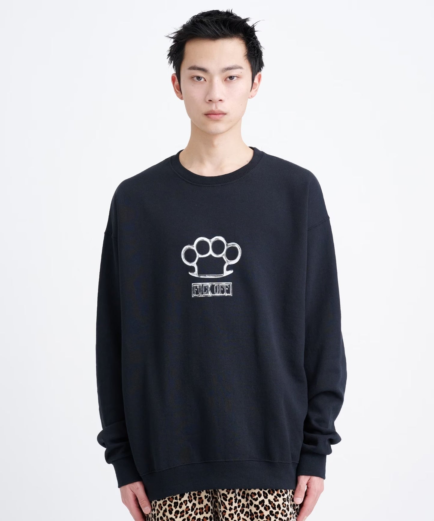 WACKO MARIA JOHNNY CREW NECK SWEAT SHIRT