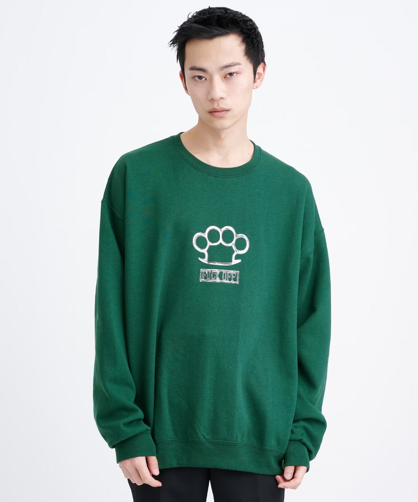 WACKO MARIA JOHNNY CREW NECK SWEAT SHIRT