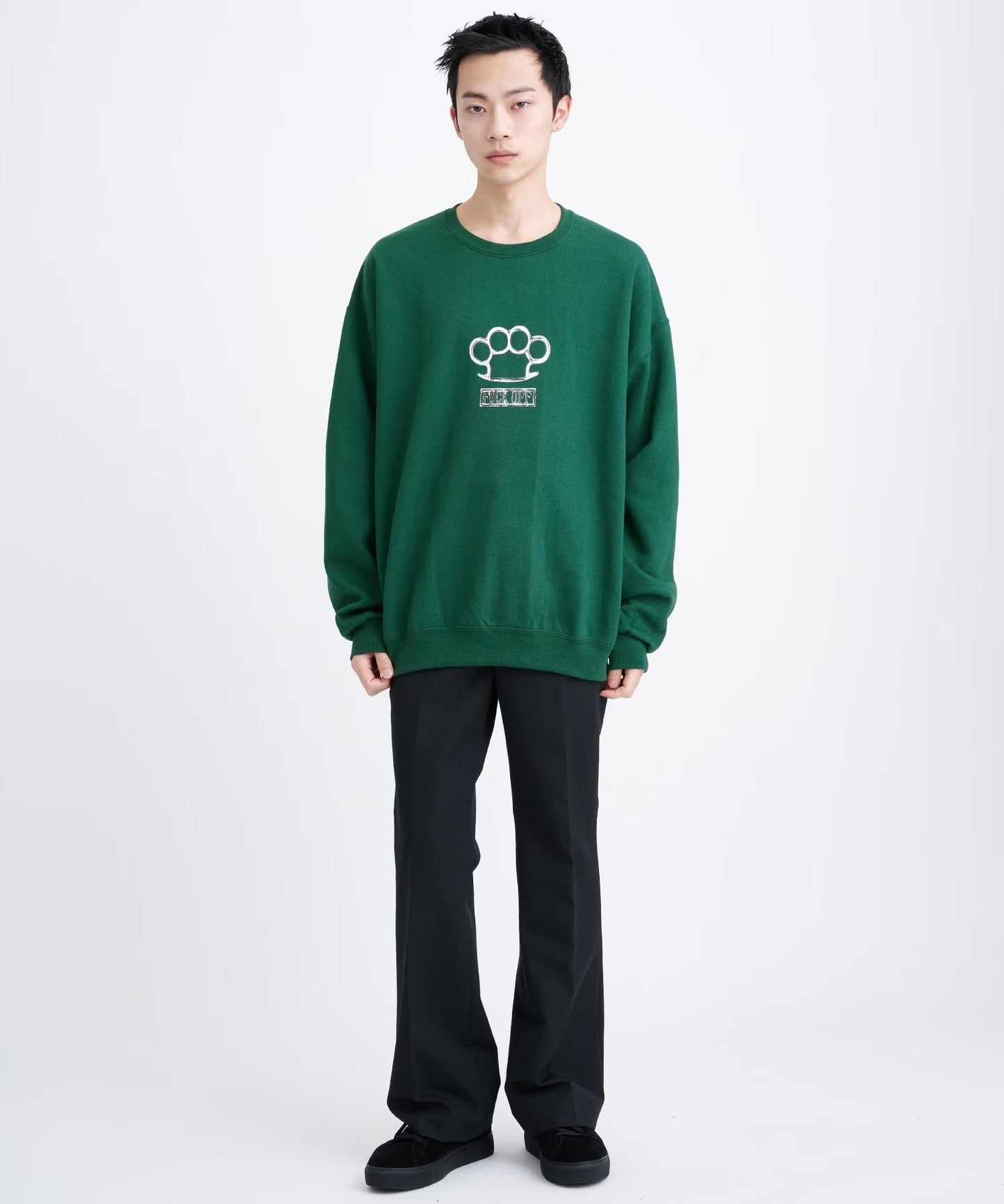 WACKO MARIA JOHNNY CREW NECK SWEAT SHIRT