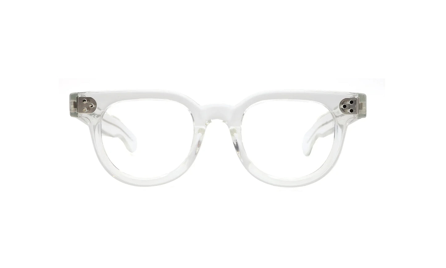 JULIUS TART OPTICAL FDR Eyeglass Frame Clear Crystal