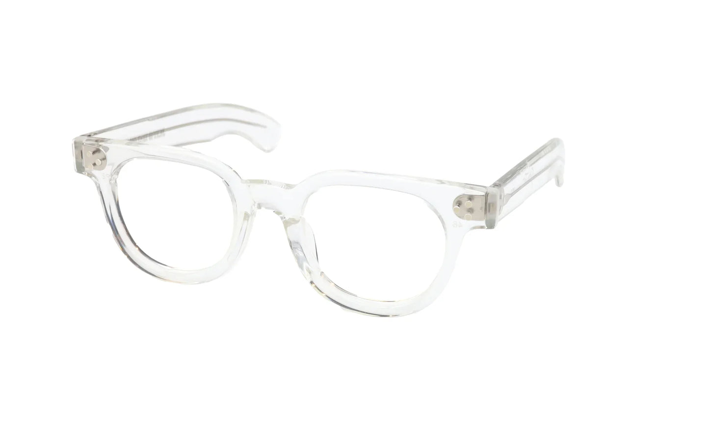 JULIUS TART OPTICAL FDR Eyeglass Frame Clear Crystal