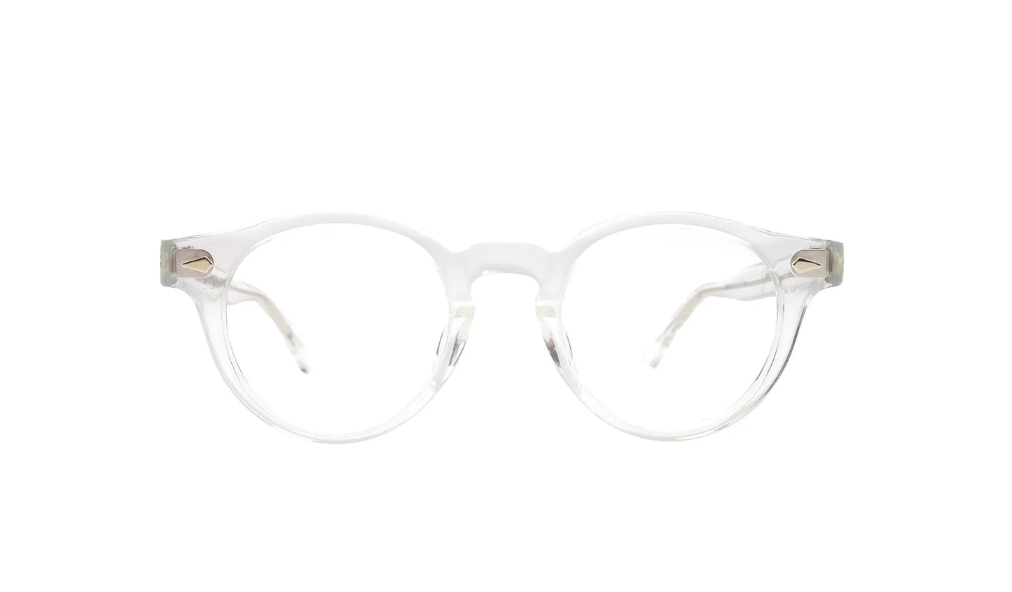 JULIUS TART OPTICAL HAROLD Eyeglass Frame Clear Crystal