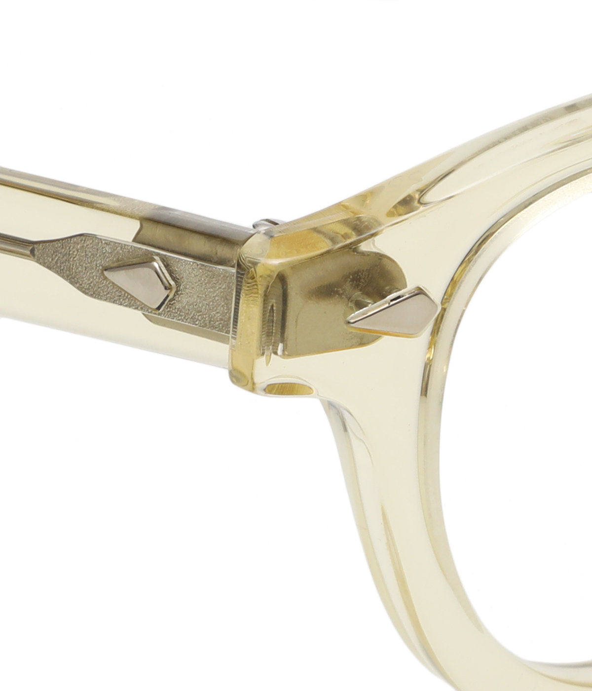 JULIUS TART OPTICAL AR Eyeglass Frame Champagne