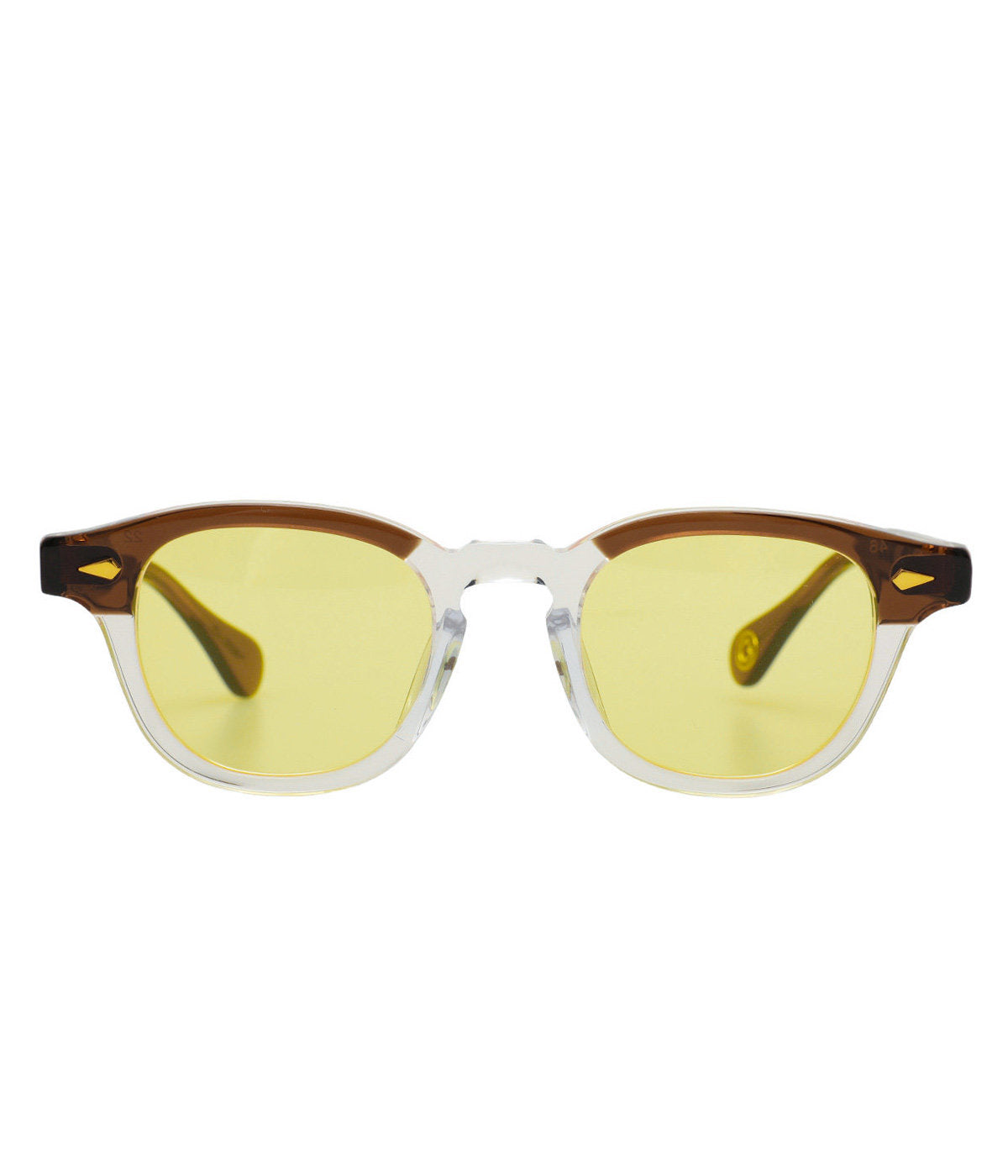 JULIUS TART OPTICAL AR Sunglass RED BROWN BROW / FY-02 Gold Edition