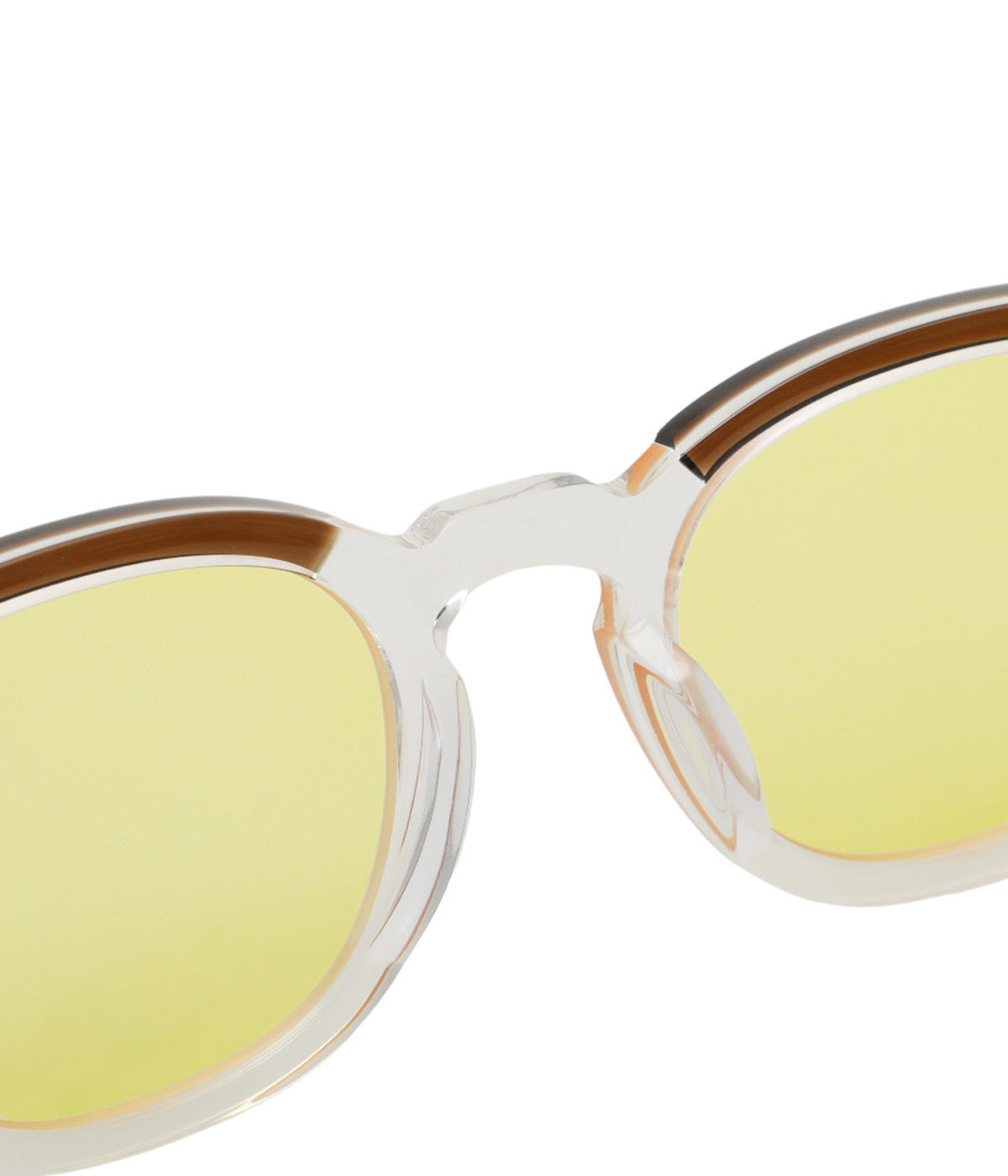 JULIUS TART OPTICAL AR Sunglass RED BROWN BROW / FY-02 Gold Edition