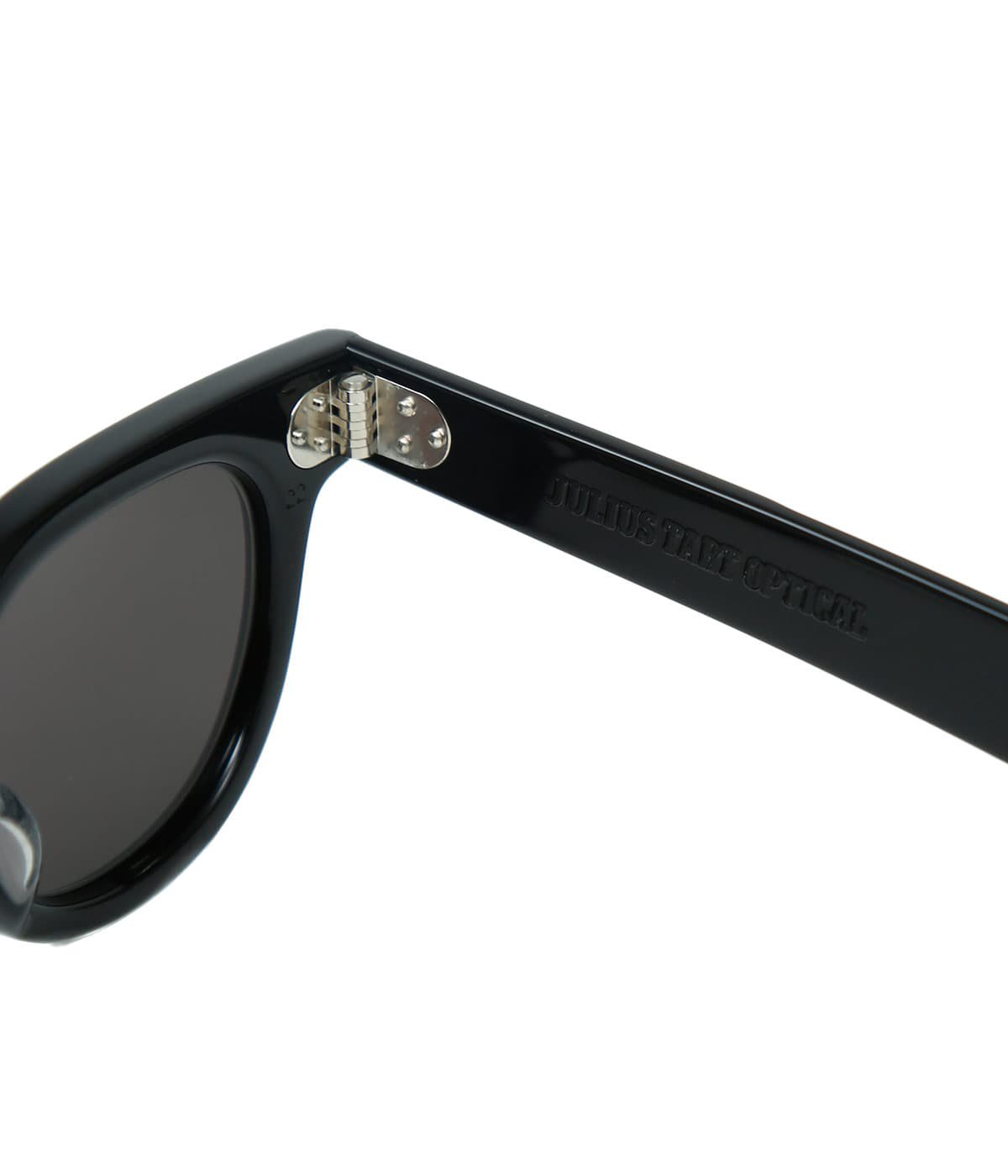 JULIUS TART OPTICAL FDR Sunglass BLACK / DARK GREY