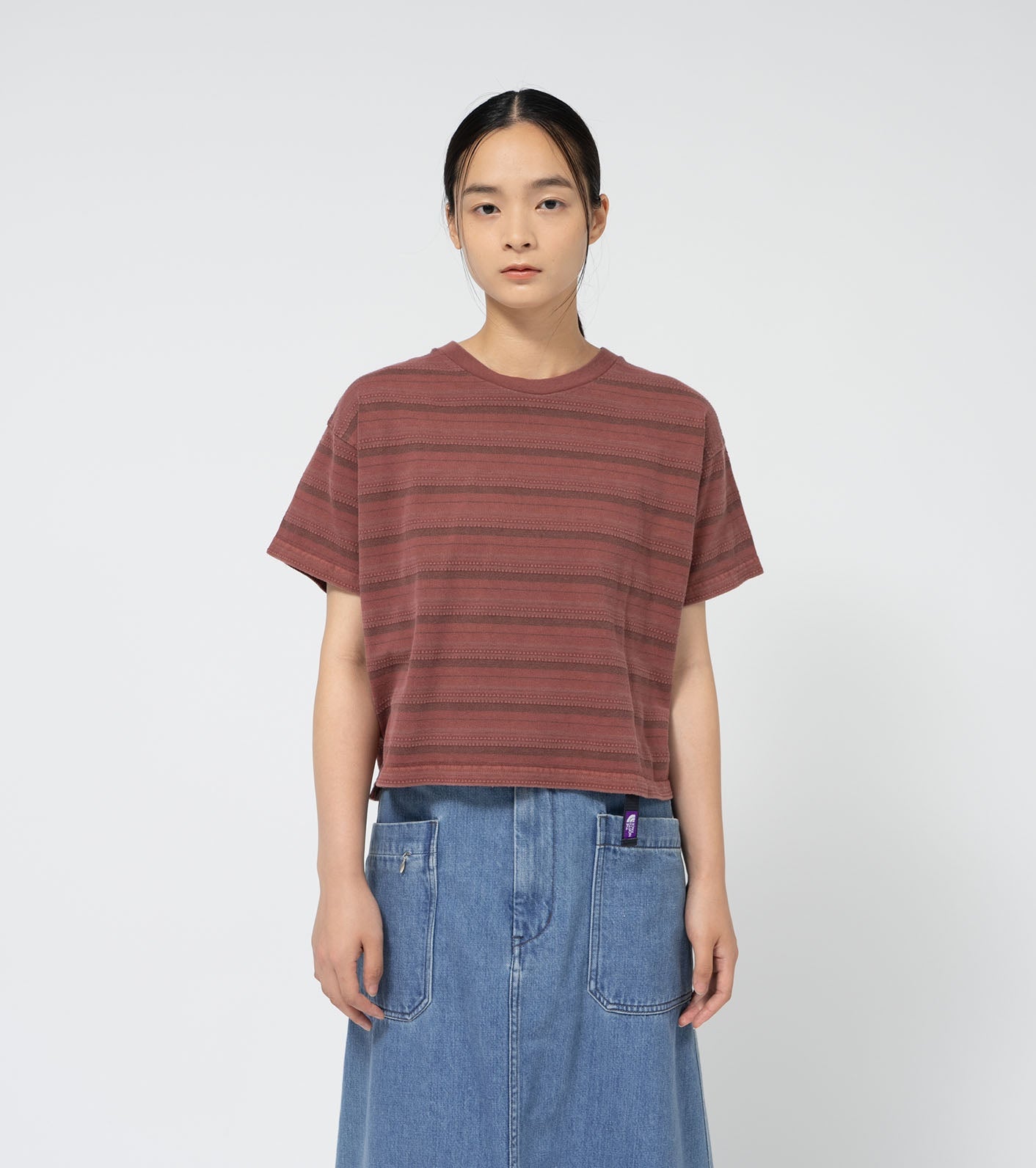 THE NORTH FACE PURPLE LABEL Jacquard Field Tee