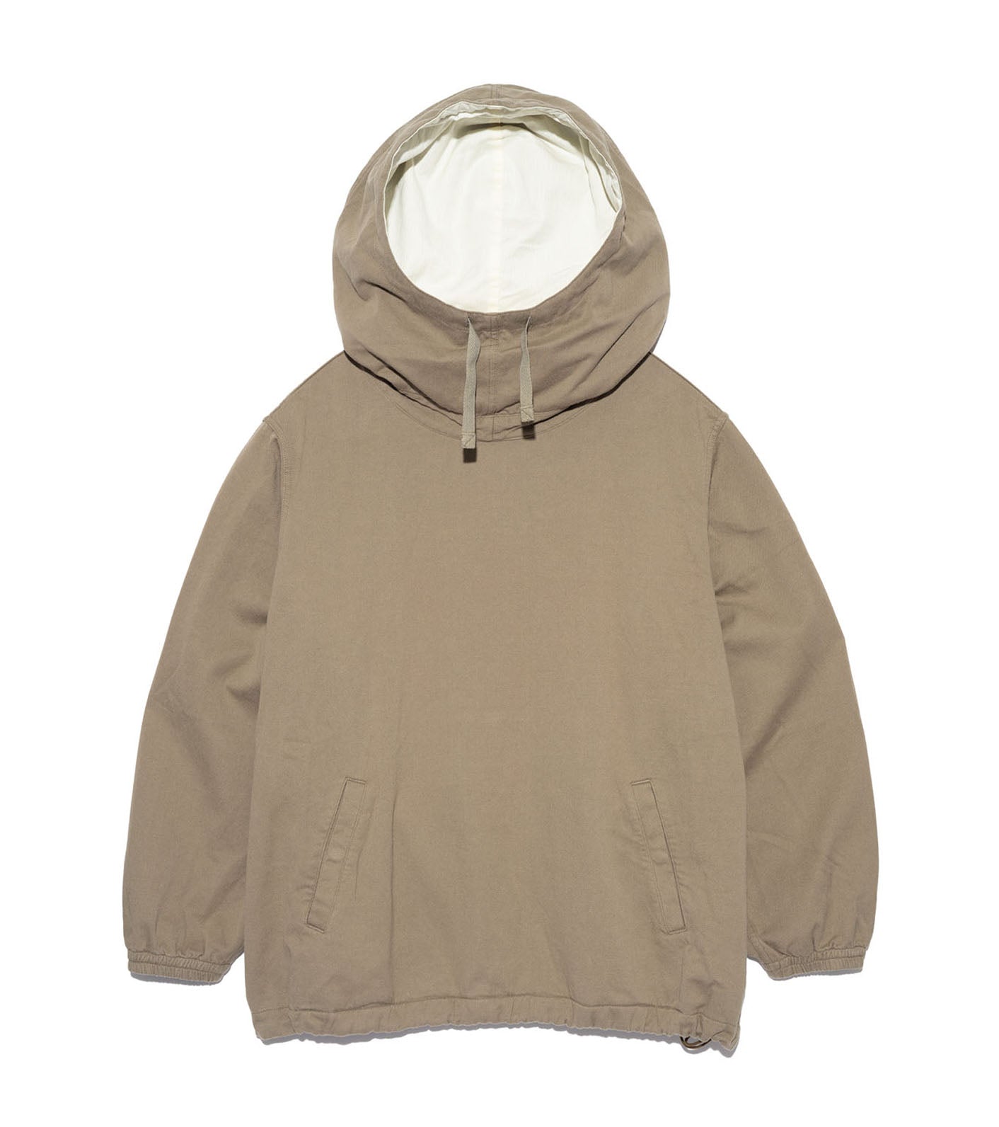nanamica Cotton Wool Twill Hooded Pullover Parka