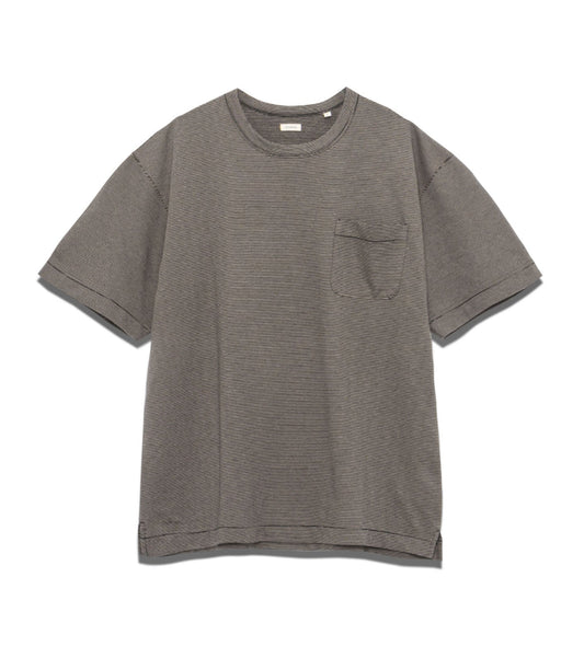 nanamica Micro Stripe Pocket Tee