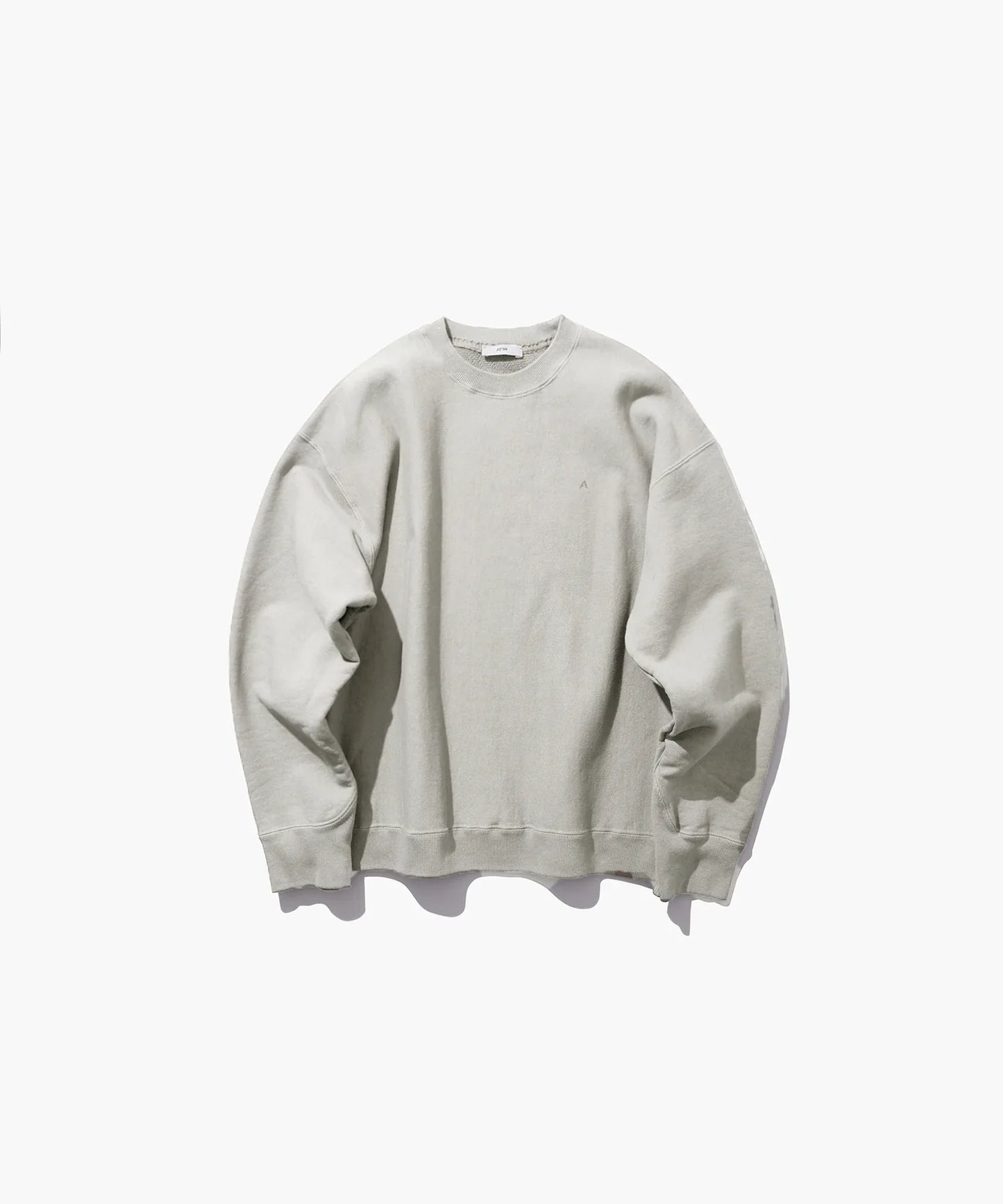 ATON NATURAL DYED URAKE OVERSIZED SWEAT SHIRT