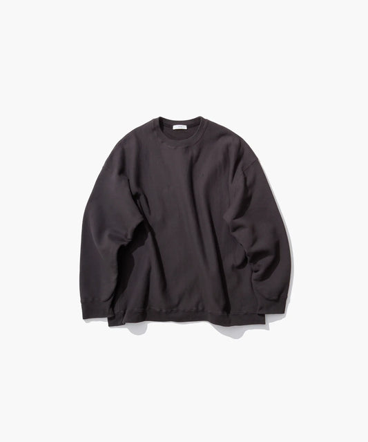 ATON NATURAL DYED URAKE OVERSIZED SWEAT SHIRT