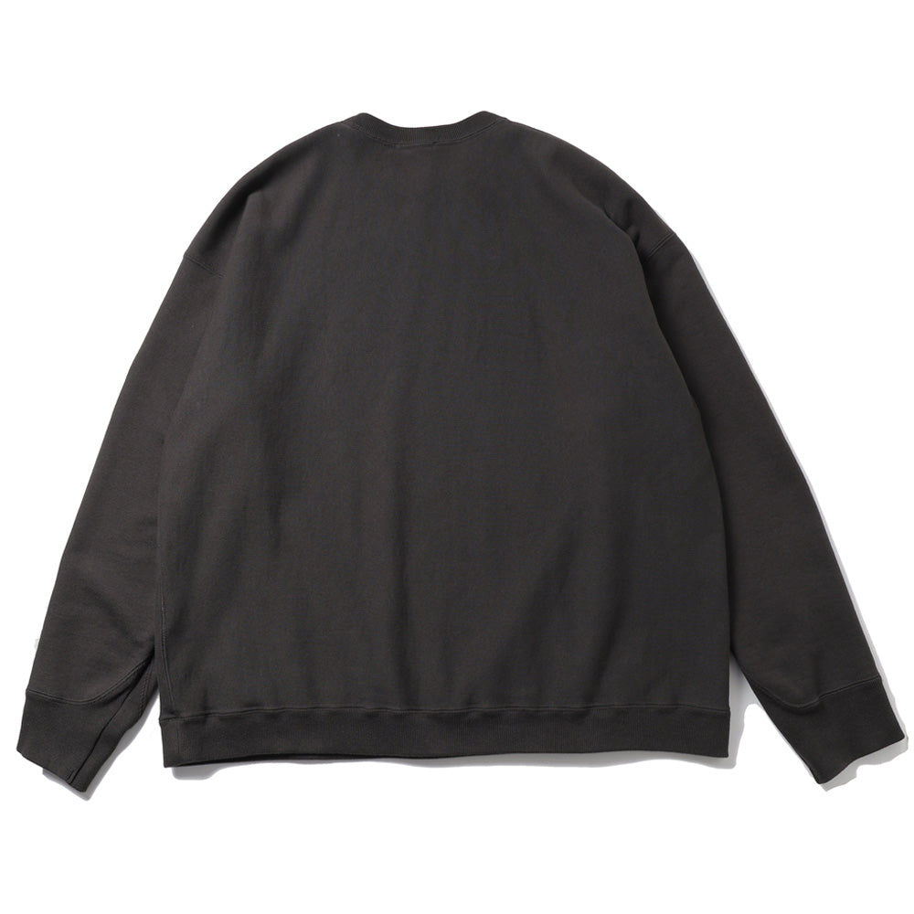 ATON NATURAL DYED URAKE OVERSIZED SWEAT SHIRT