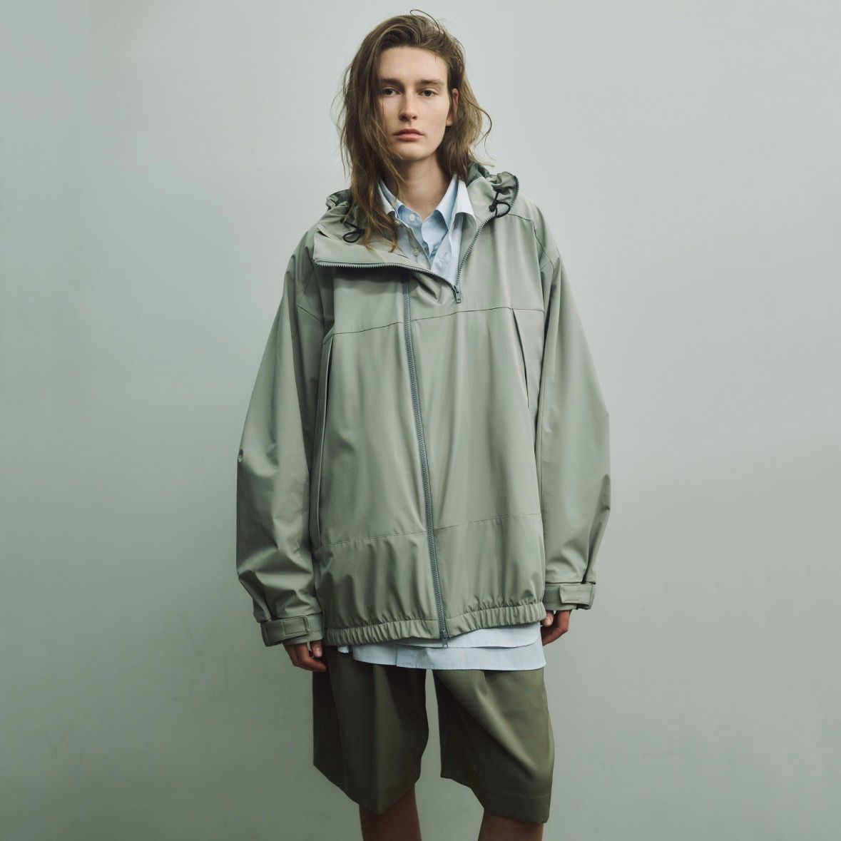 ssstein WIDE EASY SHORT TROUSERS