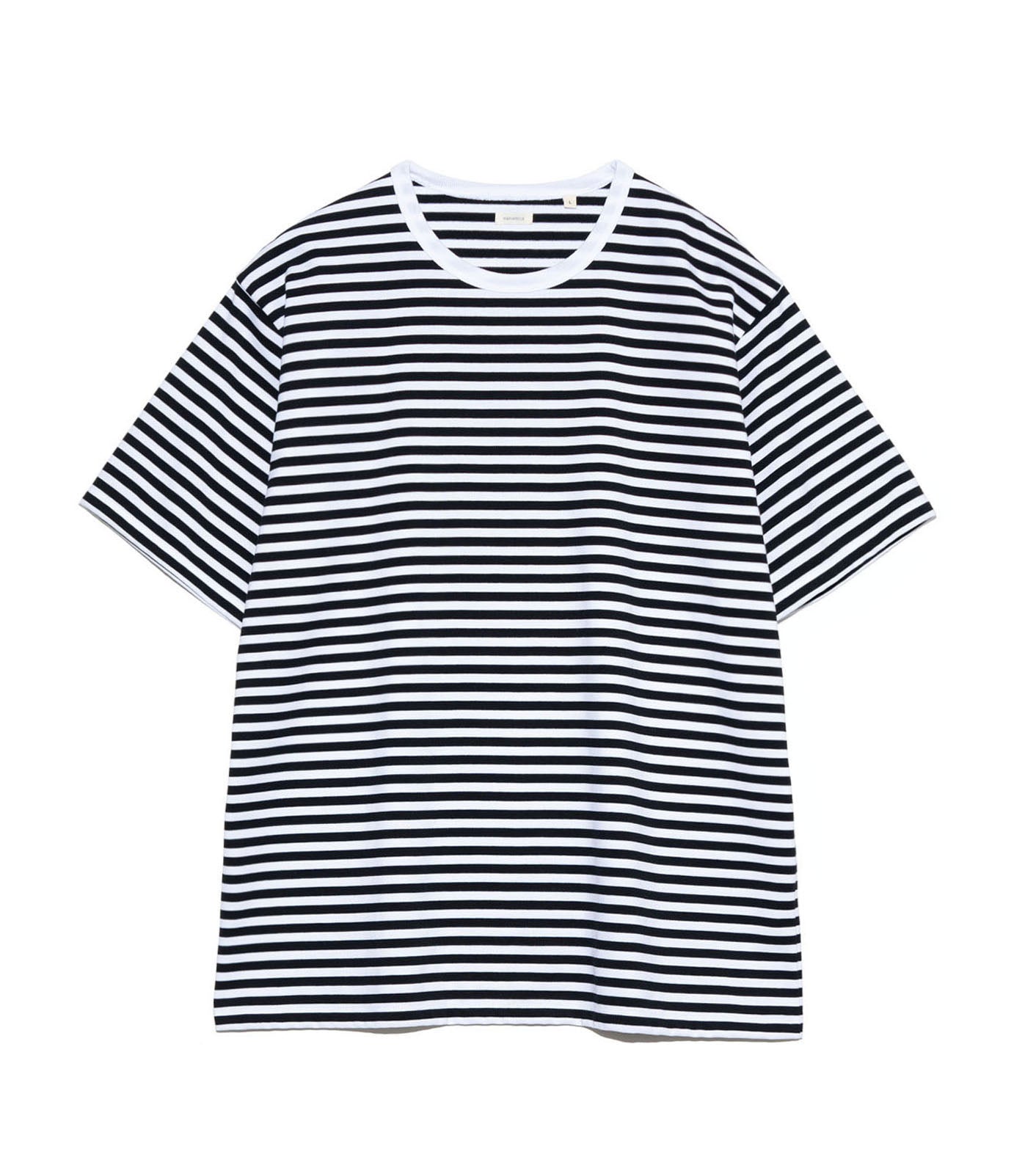 nanamica COOLMAX Stripe Jersey Tee