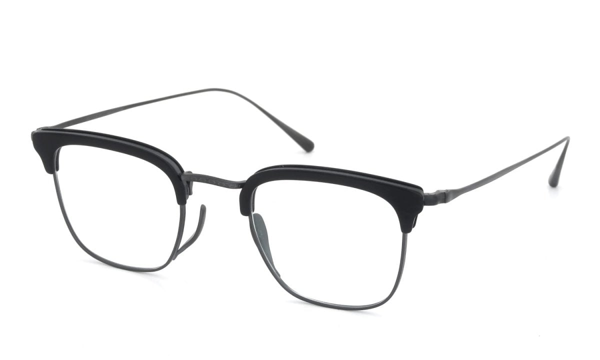 KameManNen Eyeglass Frame KMN-1112 BK/MBK