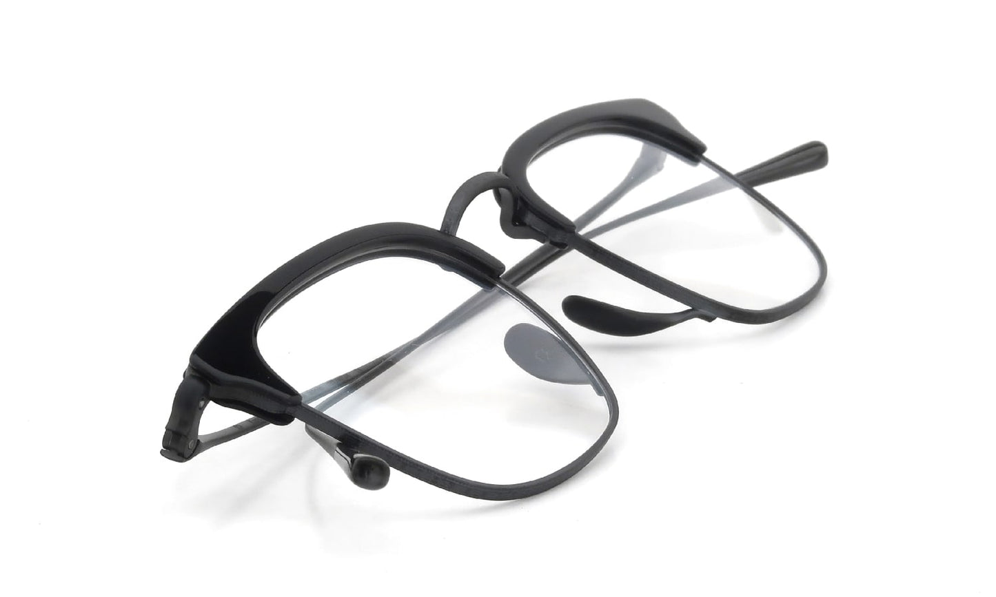 KameManNen Eyeglass Frame KMN-1112 BK/MBK