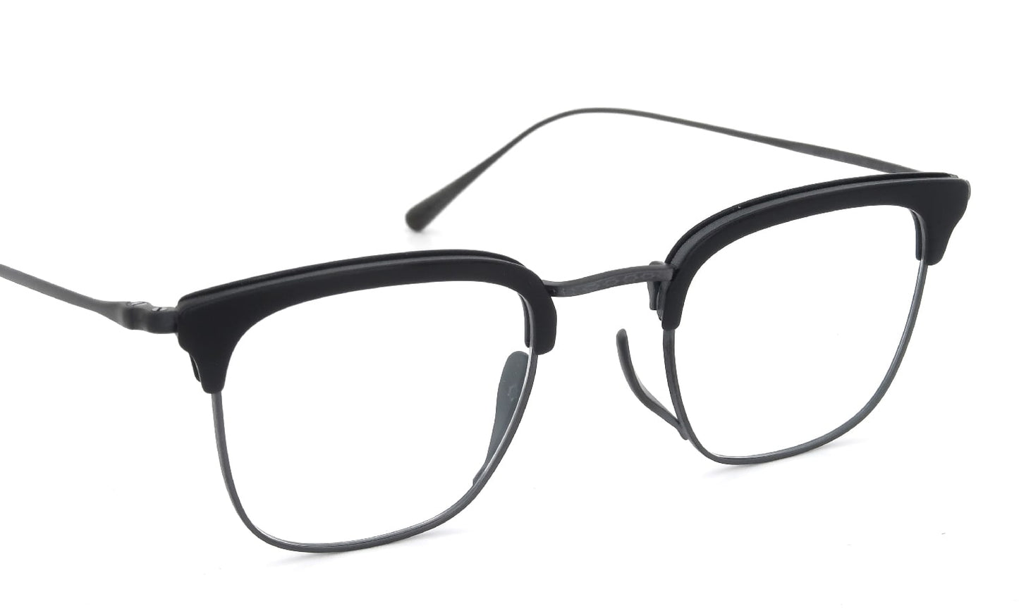 KameManNen Eyeglass Frame KMN-1112 BK/MBK
