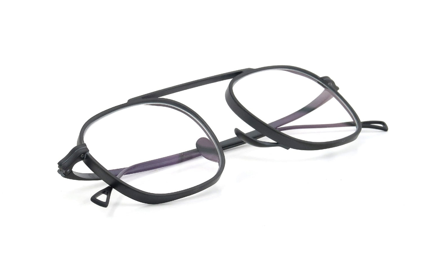 KameManNen Eyeglass Frame 9501 MBK