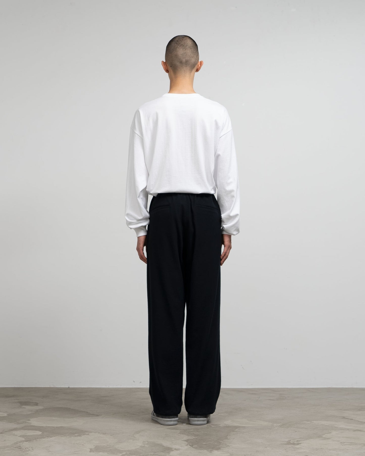 Graphpaper Knit Corduroy Wide Tapered Chef Pants